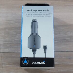Garmin Vehicle Power Cable Charger for nuvi GPS Navigator Black
